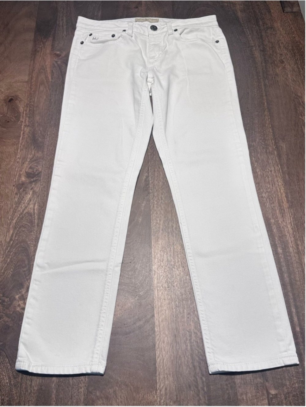 Marc by Marc Jacobs M193027 White Carrie Wash Jeans Size 28 Denim - Picture 1 of 16